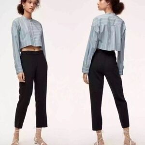 Aritzia Wilfred Crepe Darontal Pull On Pant - Size 6